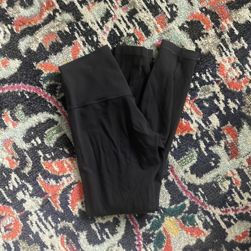 lululemon align pant - 6, 25” black granite